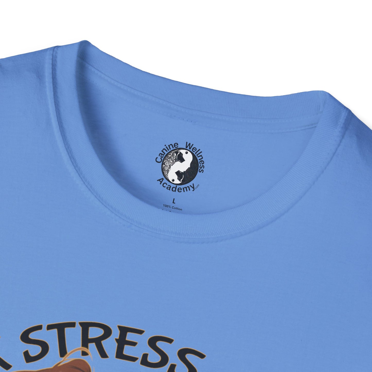 Cute Pet Lover T-Shirt "Lick Stress Away!' Dog Themed Tee
