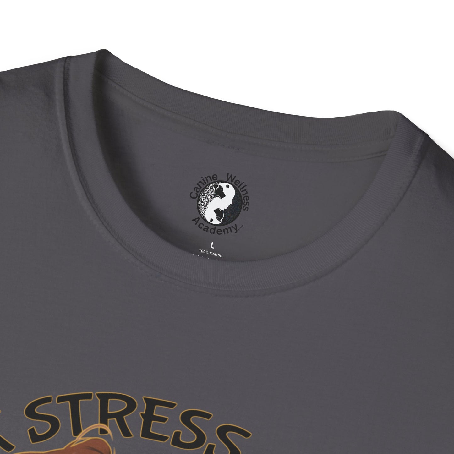 Cute Pet Lover T-Shirt "Lick Stress Away!' Dog Themed Tee