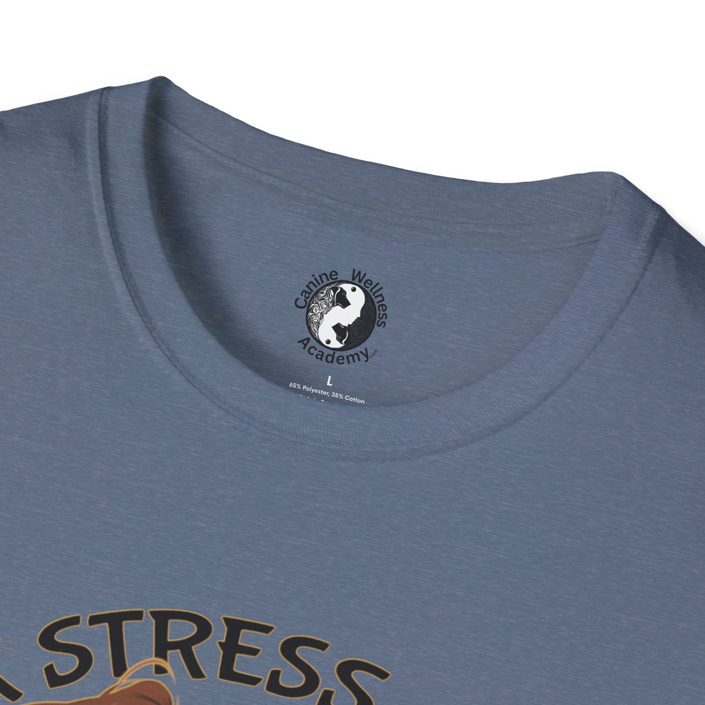 Cute Pet Lover T-Shirt "Lick Stress Away!' Dog Themed Tee