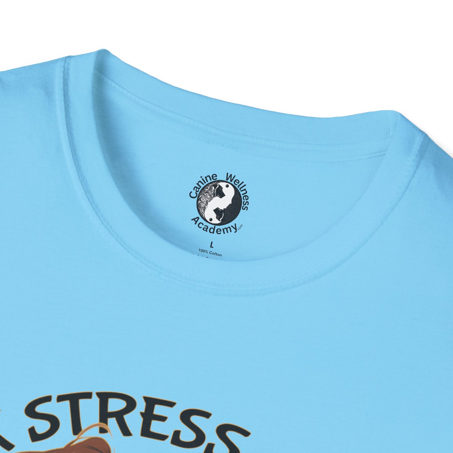 Cute Pet Lover T-Shirt "Lick Stress Away!' Dog Themed Tee