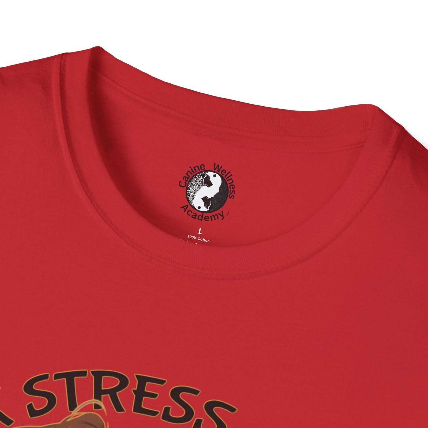 Cute Pet Lover T-Shirt "Lick Stress Away!' Dog Themed Tee
