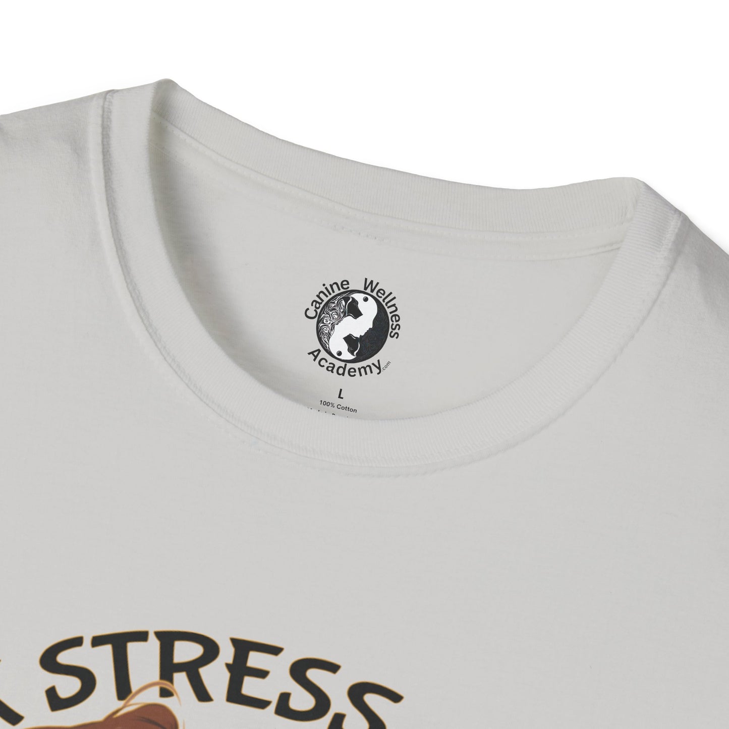 Cute Pet Lover T-Shirt "Lick Stress Away!' Dog Themed Tee