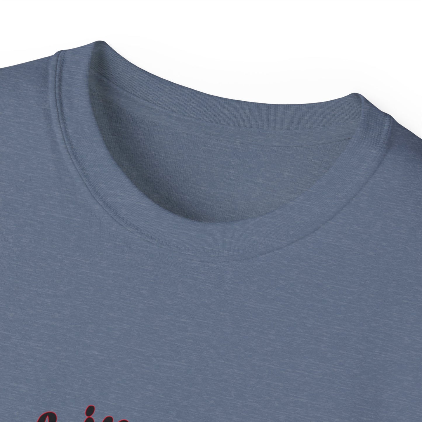 Heart at My Feet Unisex Ultra Cotton Tee - Perfect Gift for Dog Lovers