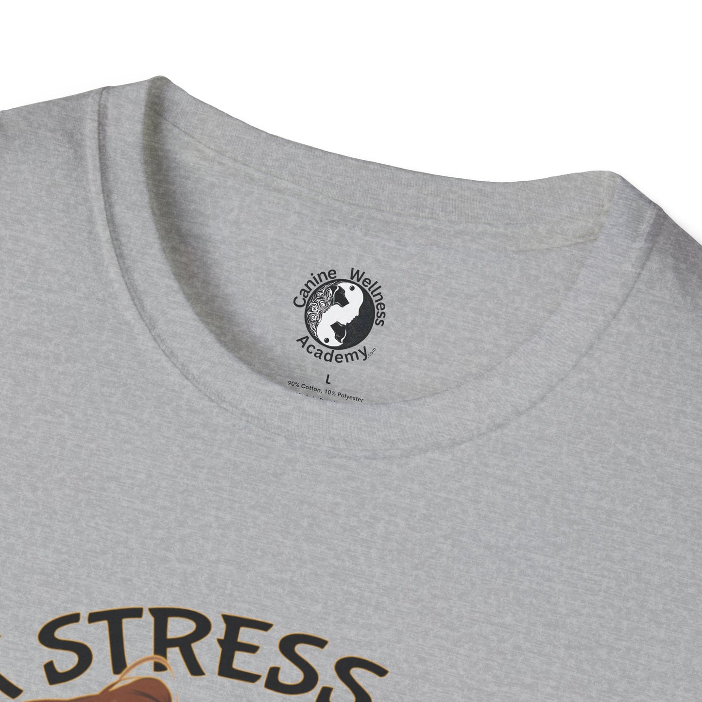 Cute Pet Lover T-Shirt "Lick Stress Away!' Dog Themed Tee