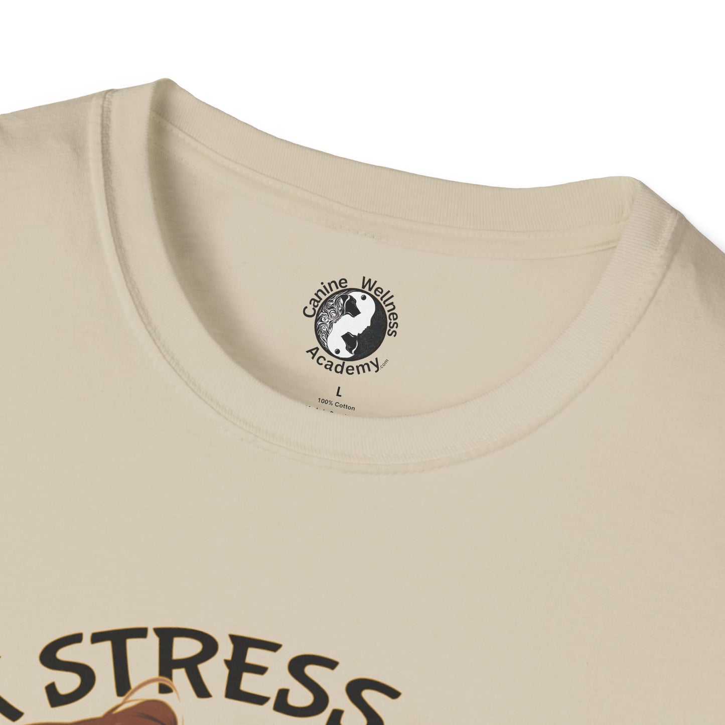 Cute Pet Lover T-Shirt "Lick Stress Away!' Dog Themed Tee