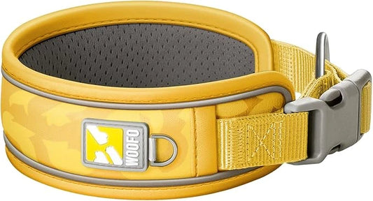 WOOFO Premium Comfort Dog Collar – Padded, Reflective, and Ultra-Durable