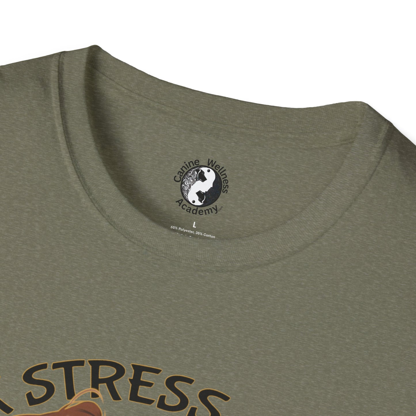 Cute Pet Lover T-Shirt "Lick Stress Away!' Dog Themed Tee