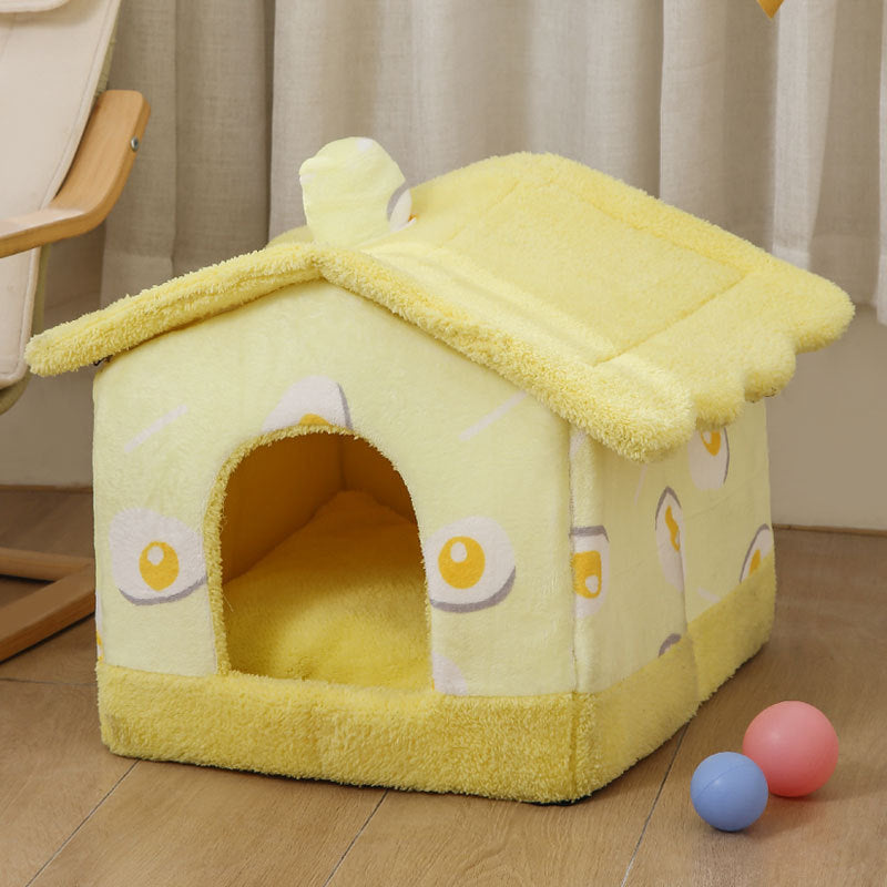 Indoor Dog House Hideaway Kennel Bed