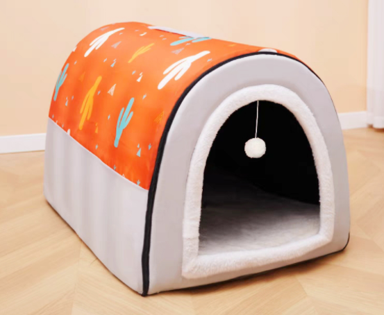 Indoor Dog House Kennel Privacy Bed for Dogs