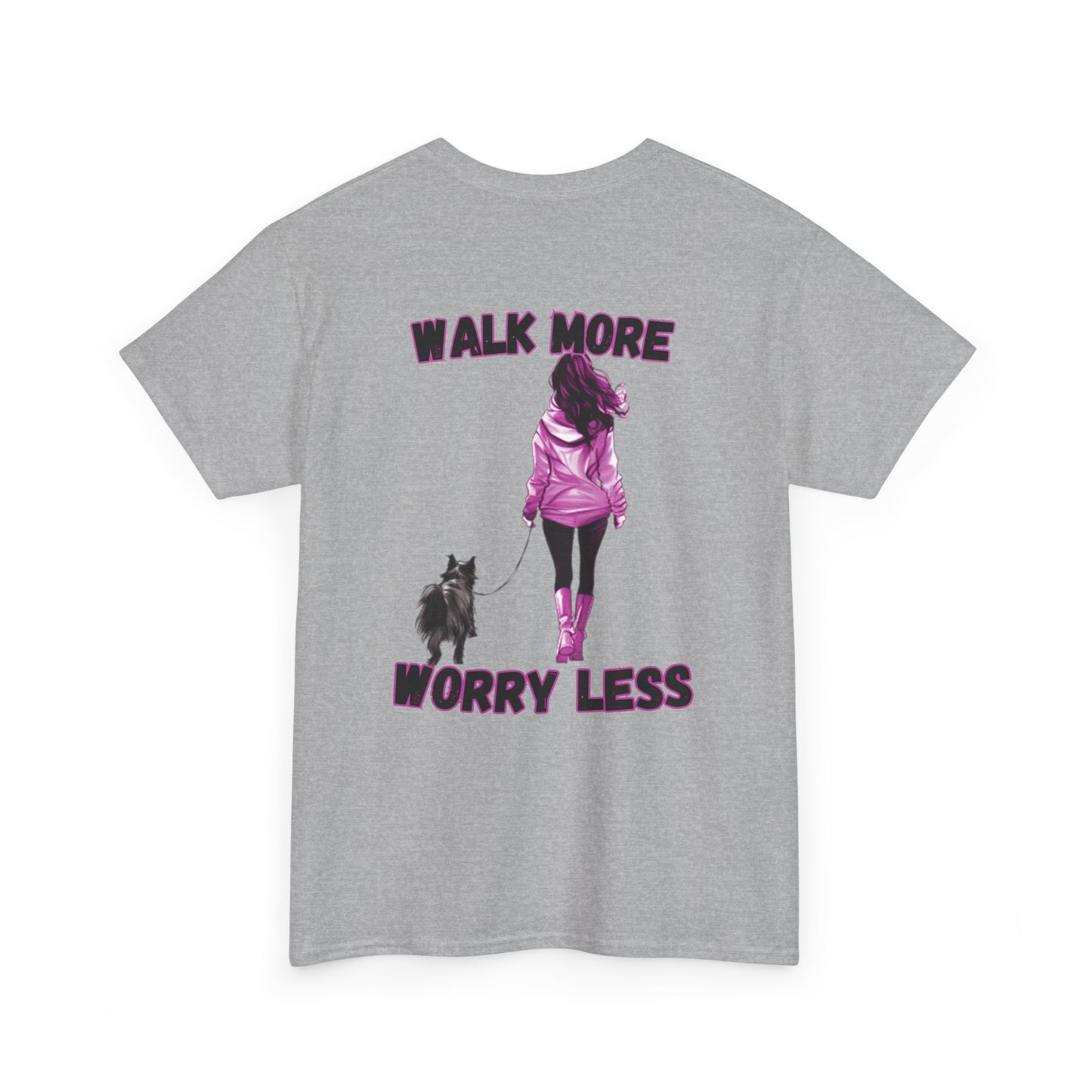 Walk More Unisex Heavy Cotton Tee