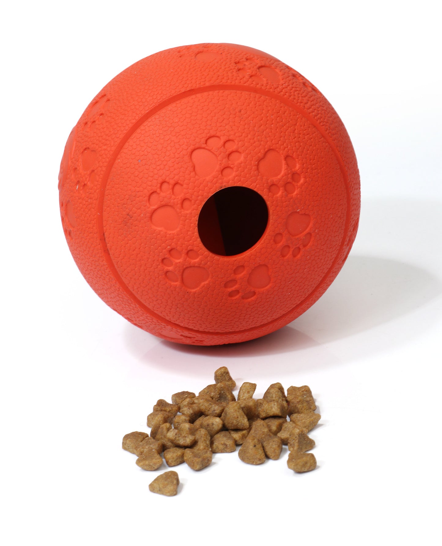 Dog Treat Rubber Ball Dispenser Puzzle