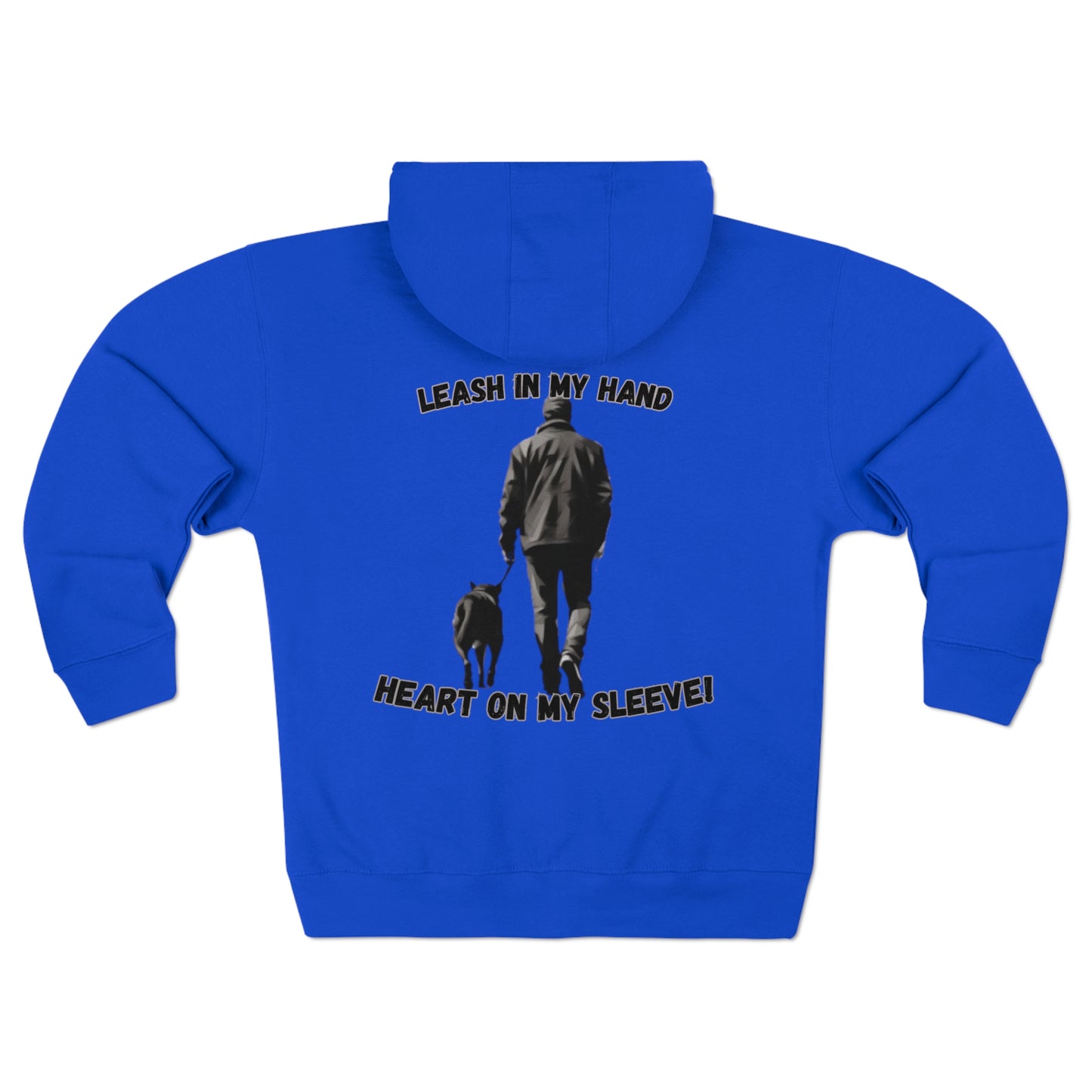 Leash in My Hand Unisex Zip Hoodie