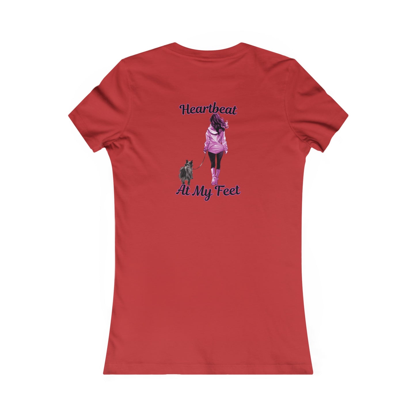 Heartbeat at my Feet Women's Favorite Tee