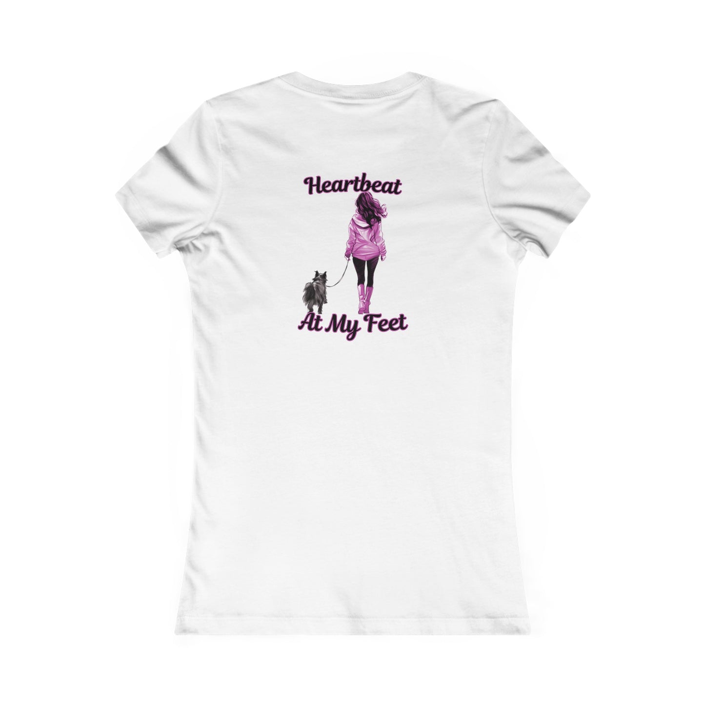 Heartbeat at my Feet Women's Favorite Tee