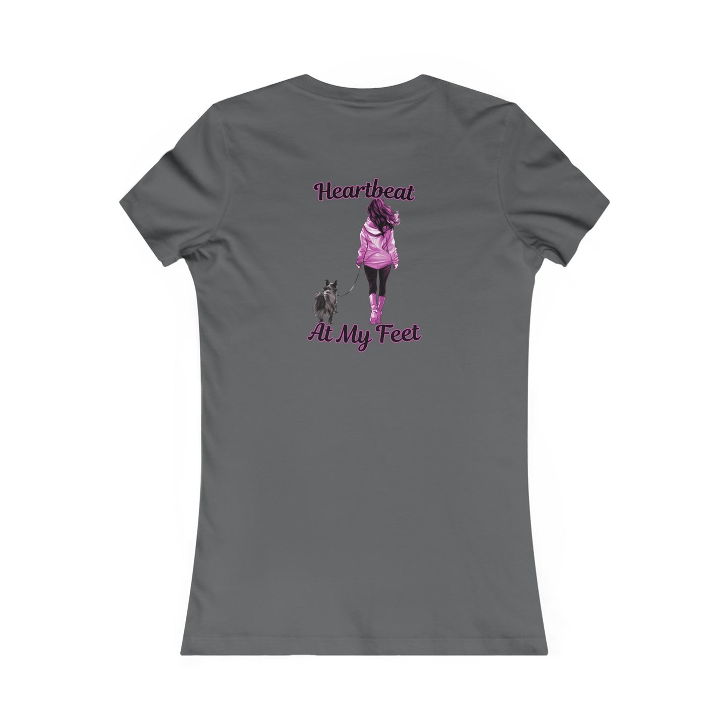 Heartbeat at my Feet Women's Favorite Tee