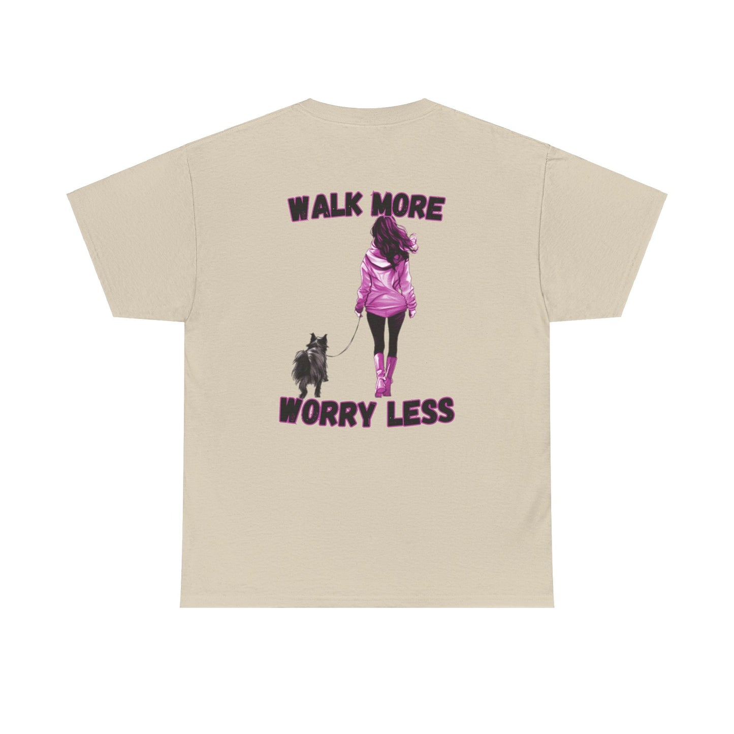 Walk More Unisex Heavy Cotton Tee