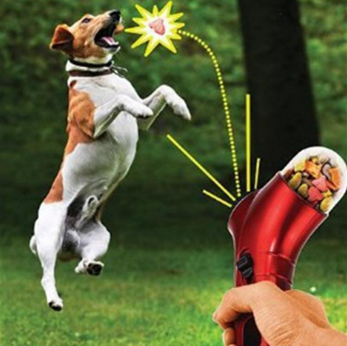 Handheld Treat Launcher for Dogs