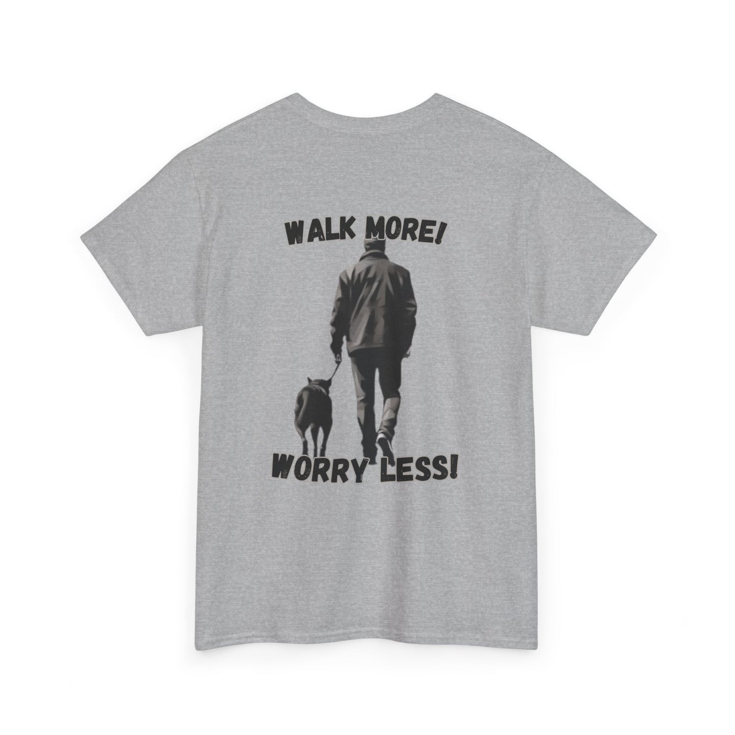 Walk More Unisex Heavy Cotton Tee