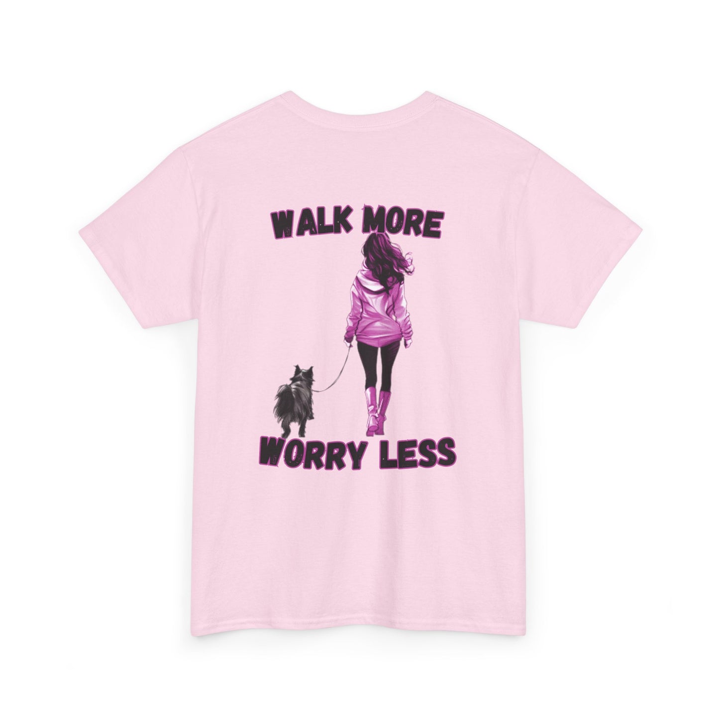 Walk More Unisex Heavy Cotton Tee