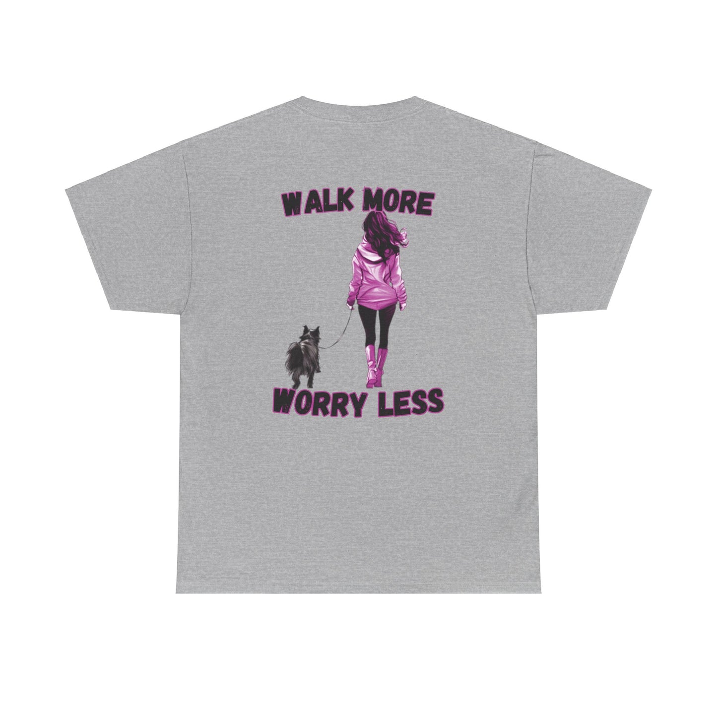 Walk More Unisex Heavy Cotton Tee