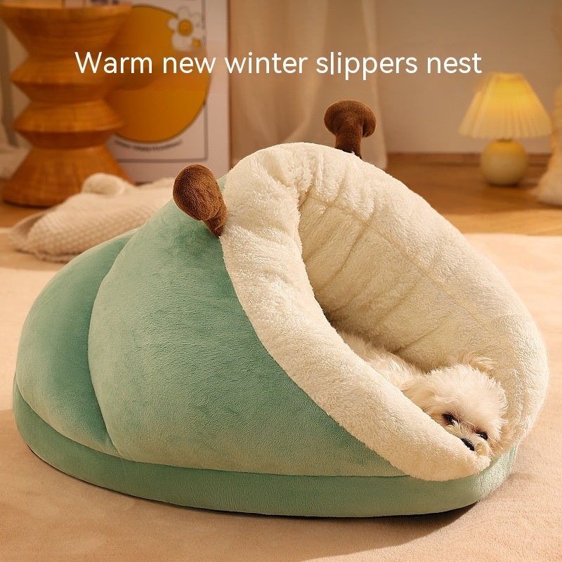 Dog Nest Bed Slipper for Small Dogs