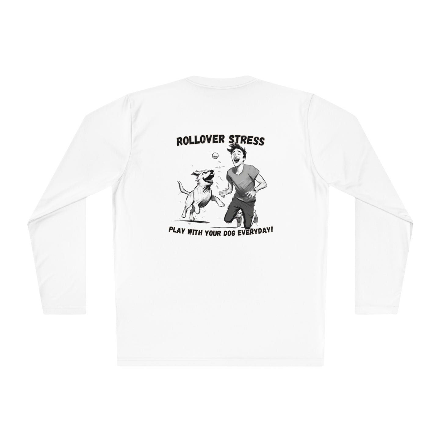 Rollover Stress Unisex Lightweight Long Sleeve Tee