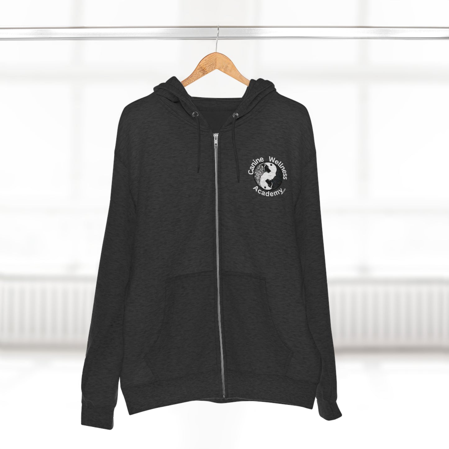 Leash in My Hand Unisex Zip Hoodie