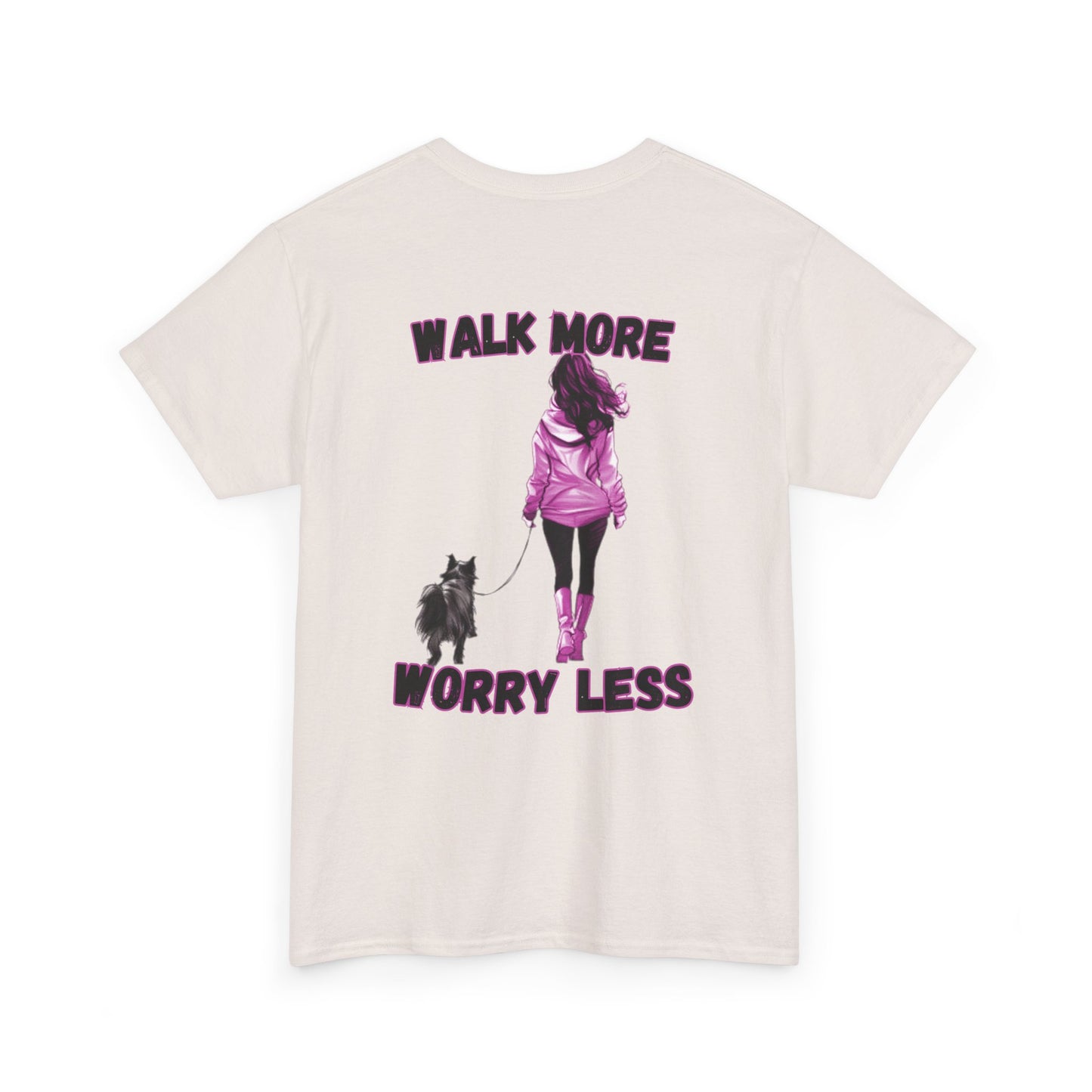 Walk More Unisex Heavy Cotton Tee