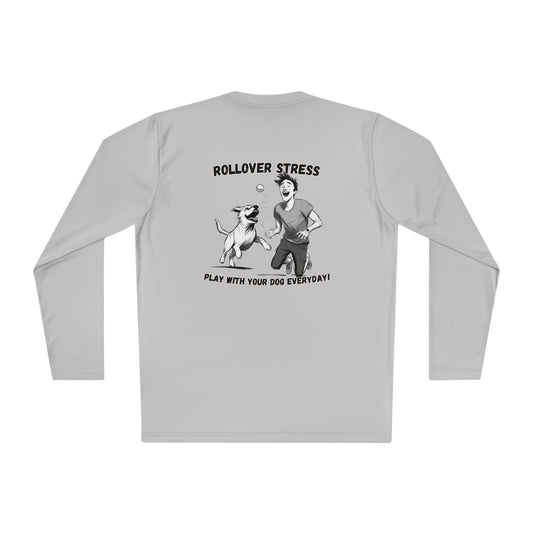 Rollover Stress Unisex Lightweight Long Sleeve Tee