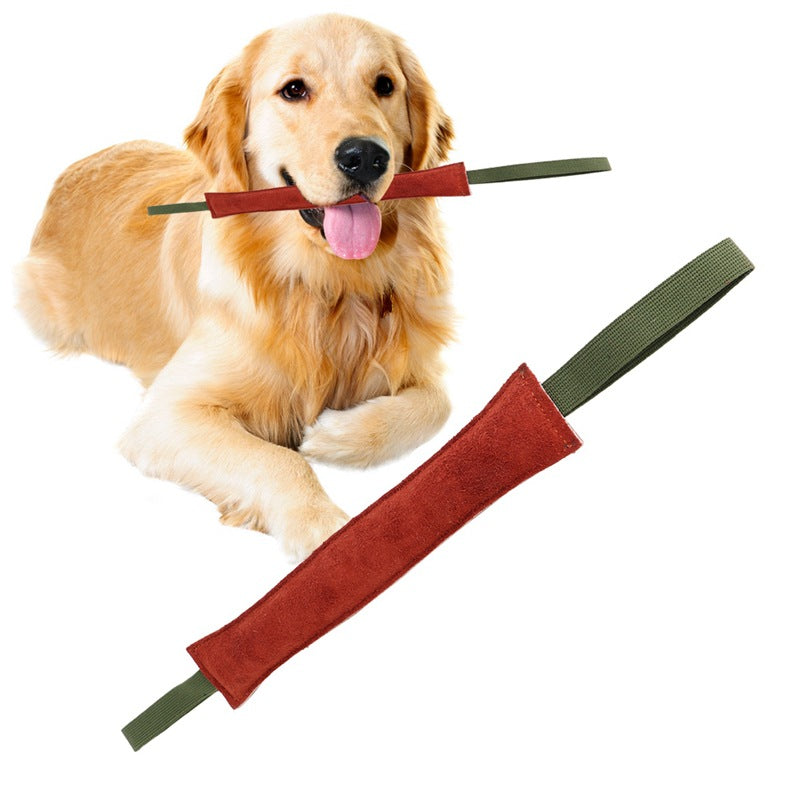 Cowhide Bite Stick for Training Dogs