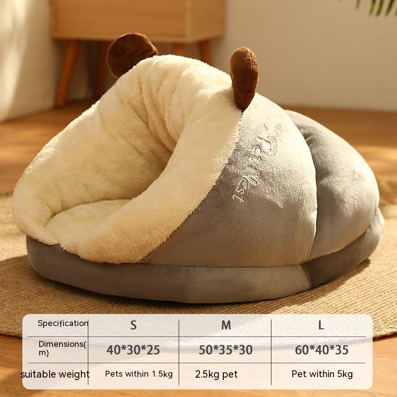 Dog Nest Bed Slipper for Small Dogs