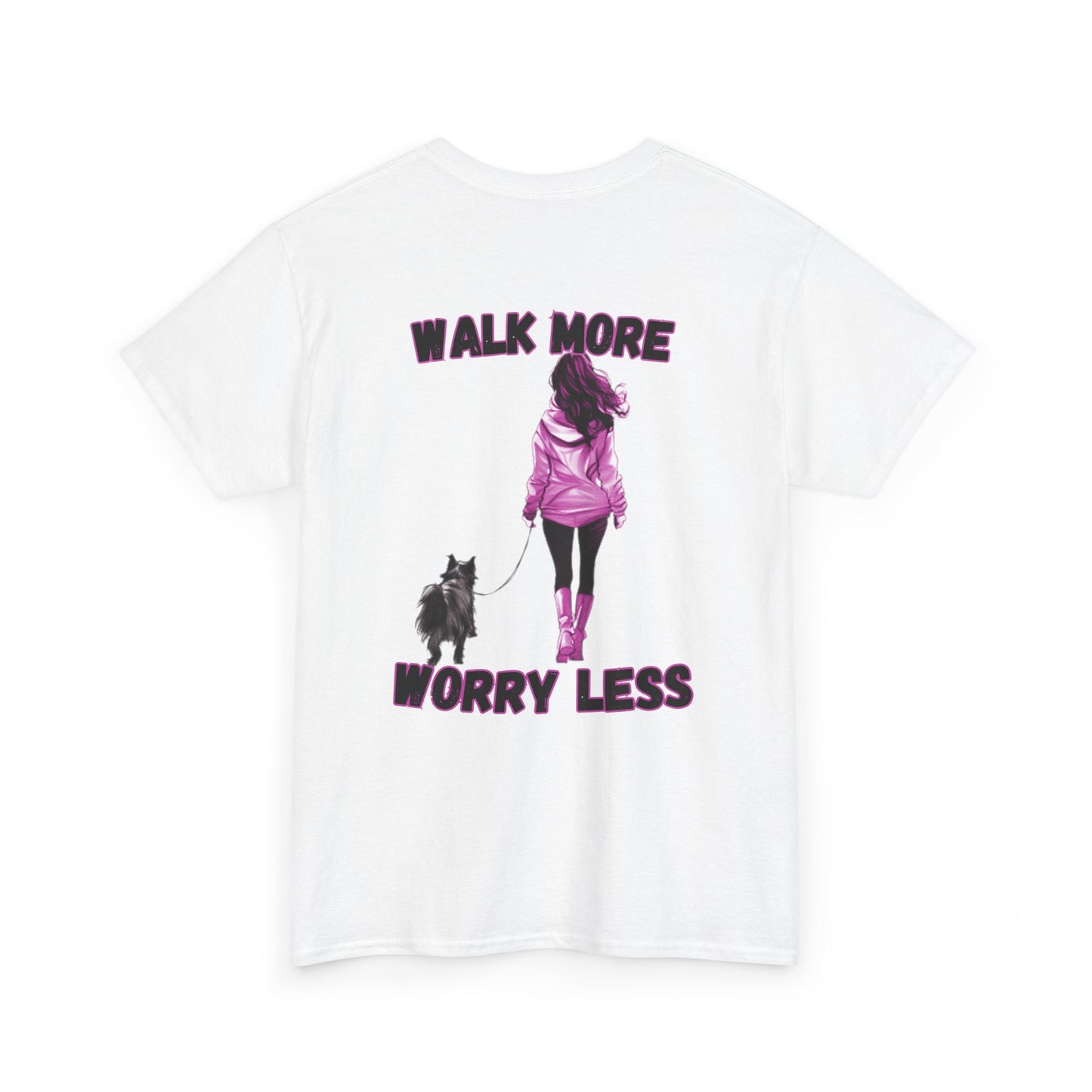 Walk More Unisex Heavy Cotton Tee