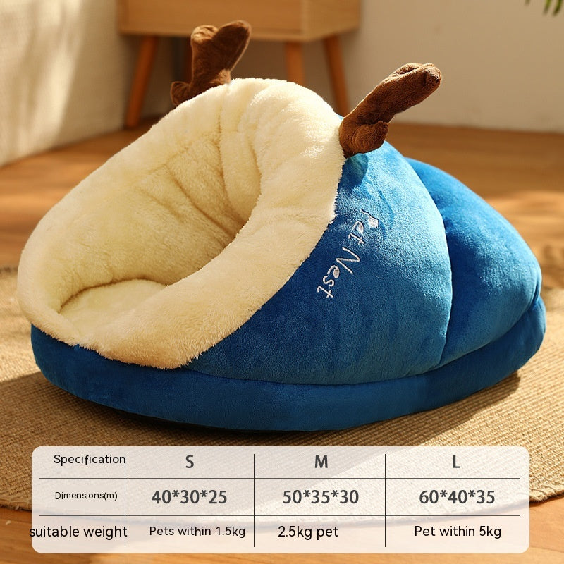 Dog Nest Bed Slipper for Small Dogs