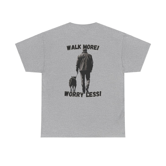 Walk More Unisex Heavy Cotton Tee