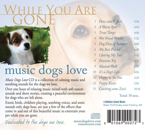 Calm Music for Dogs Relaxation & Separation Anxiety Music Dogs Love: While You Are Gone