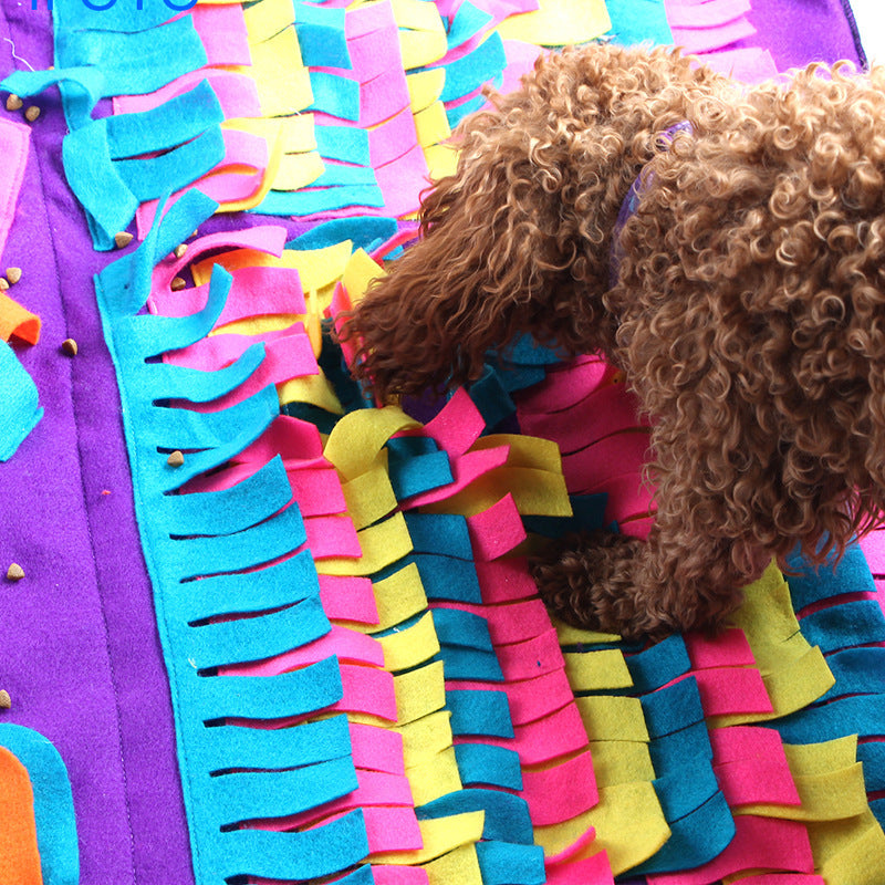 Slow Feeder Sniffing Mat for Dogs