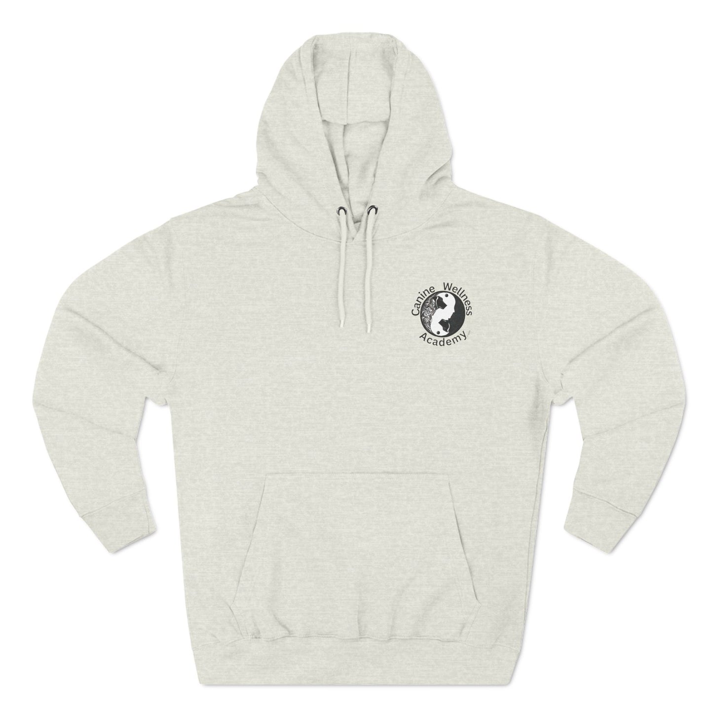 Roll Over Stress Three-Panel Fleece Hoodie