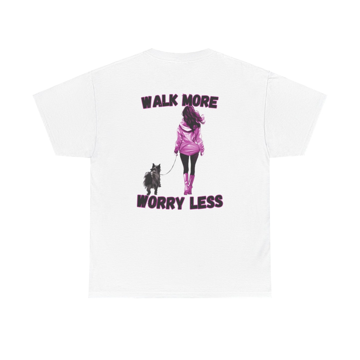 Walk More Unisex Heavy Cotton Tee