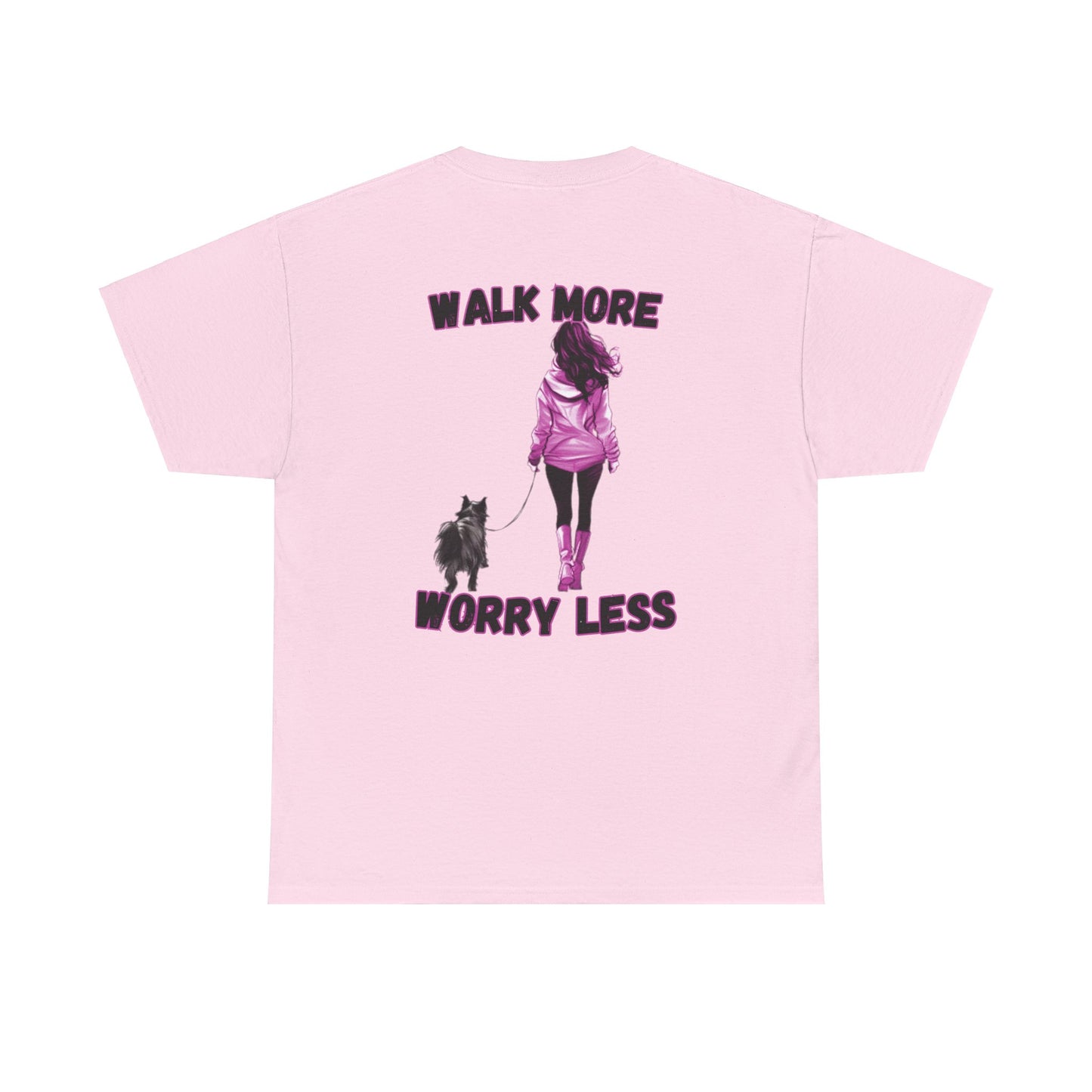 Walk More Unisex Heavy Cotton Tee