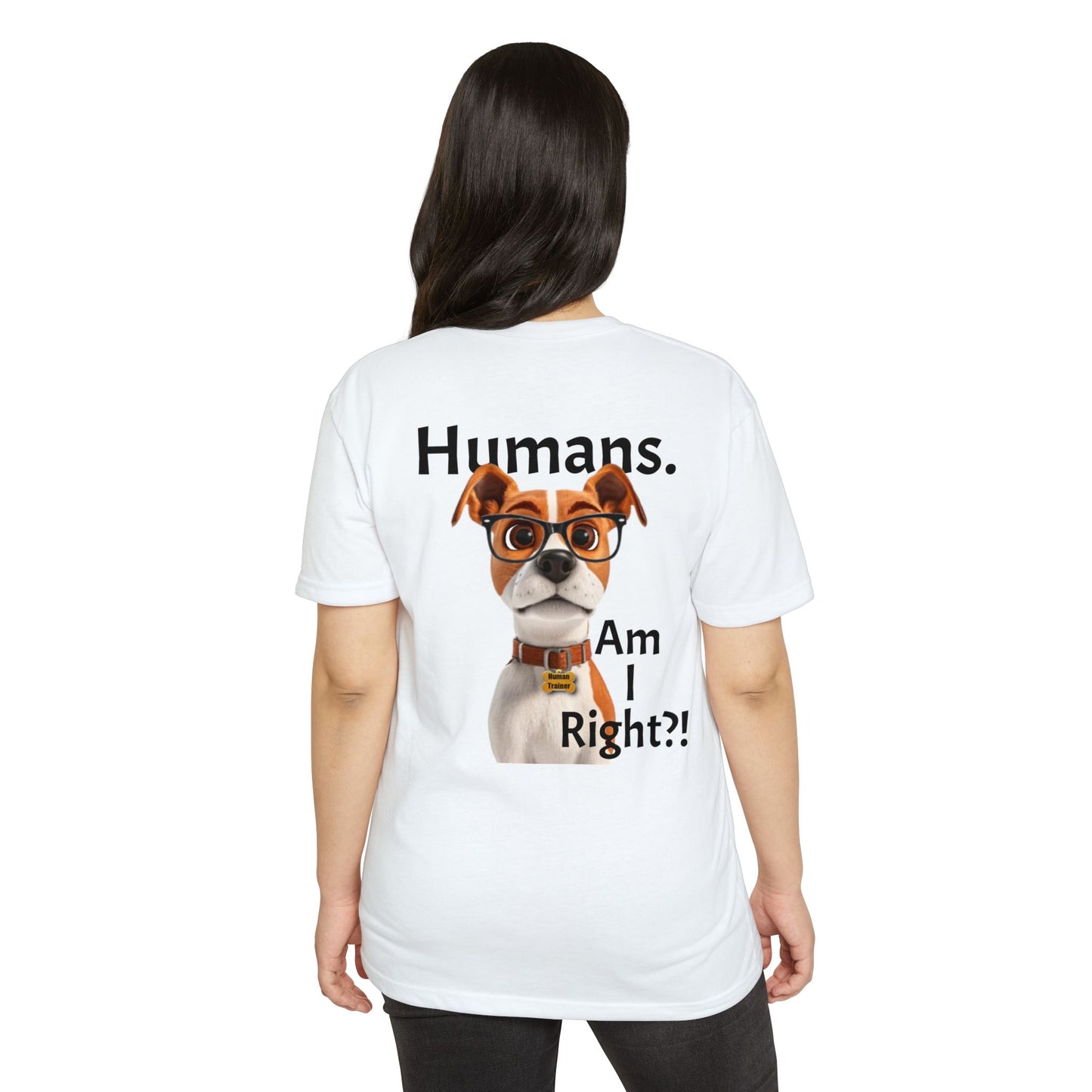 Jack Rustle Humans T Shirt White