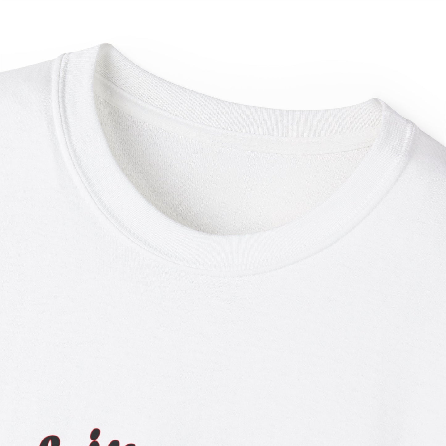 Heart at My Feet Unisex Ultra Cotton Tee - Perfect Gift for Dog Lovers