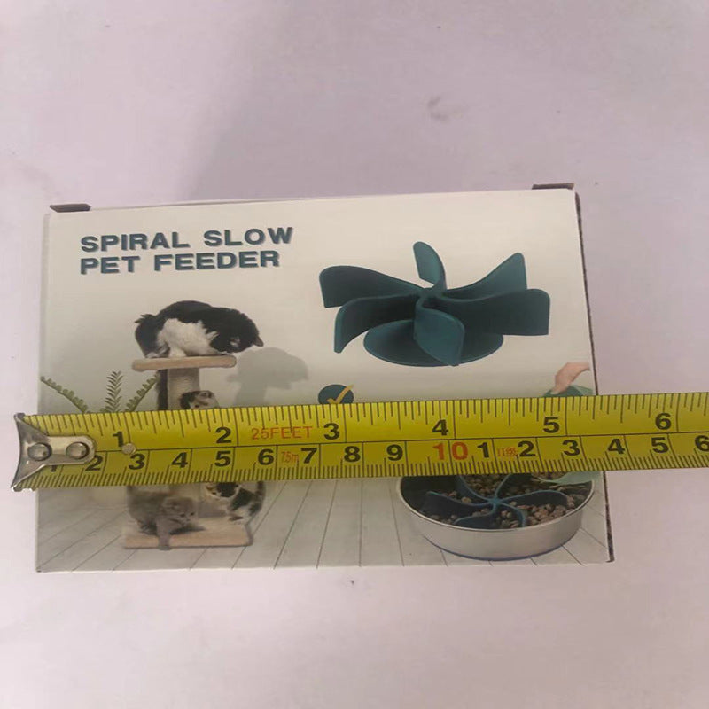 Spiral Slow Feeder Dog Bowl Insert