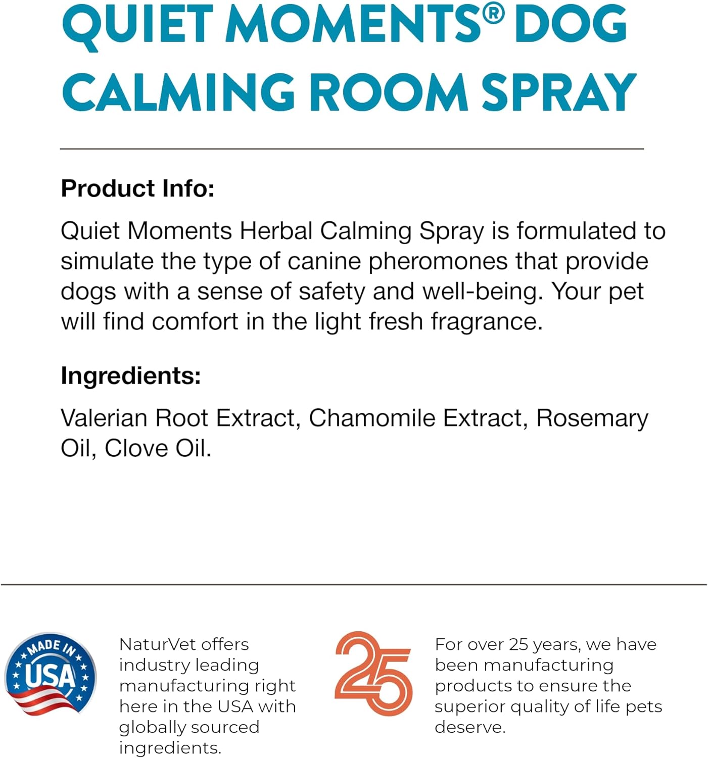 Herbal Calming Room Spray