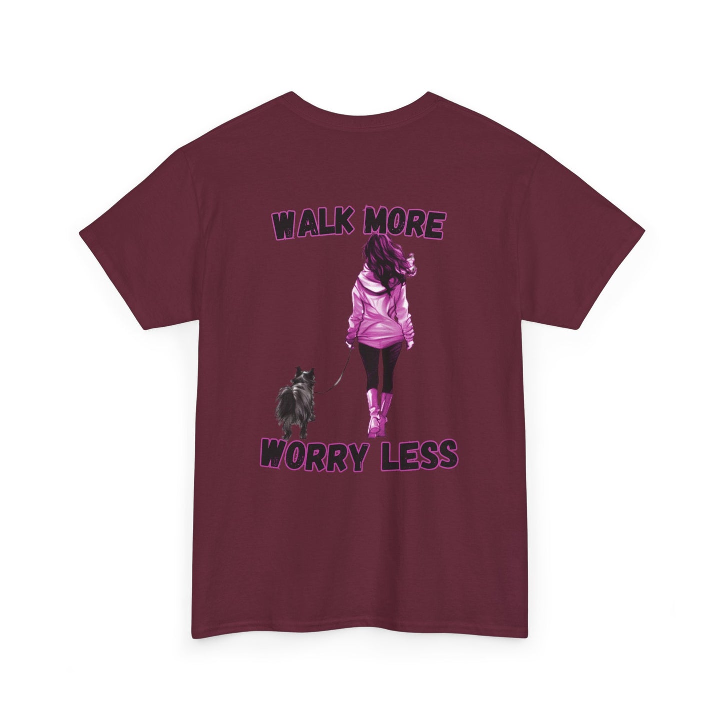 Walk More Unisex Heavy Cotton Tee