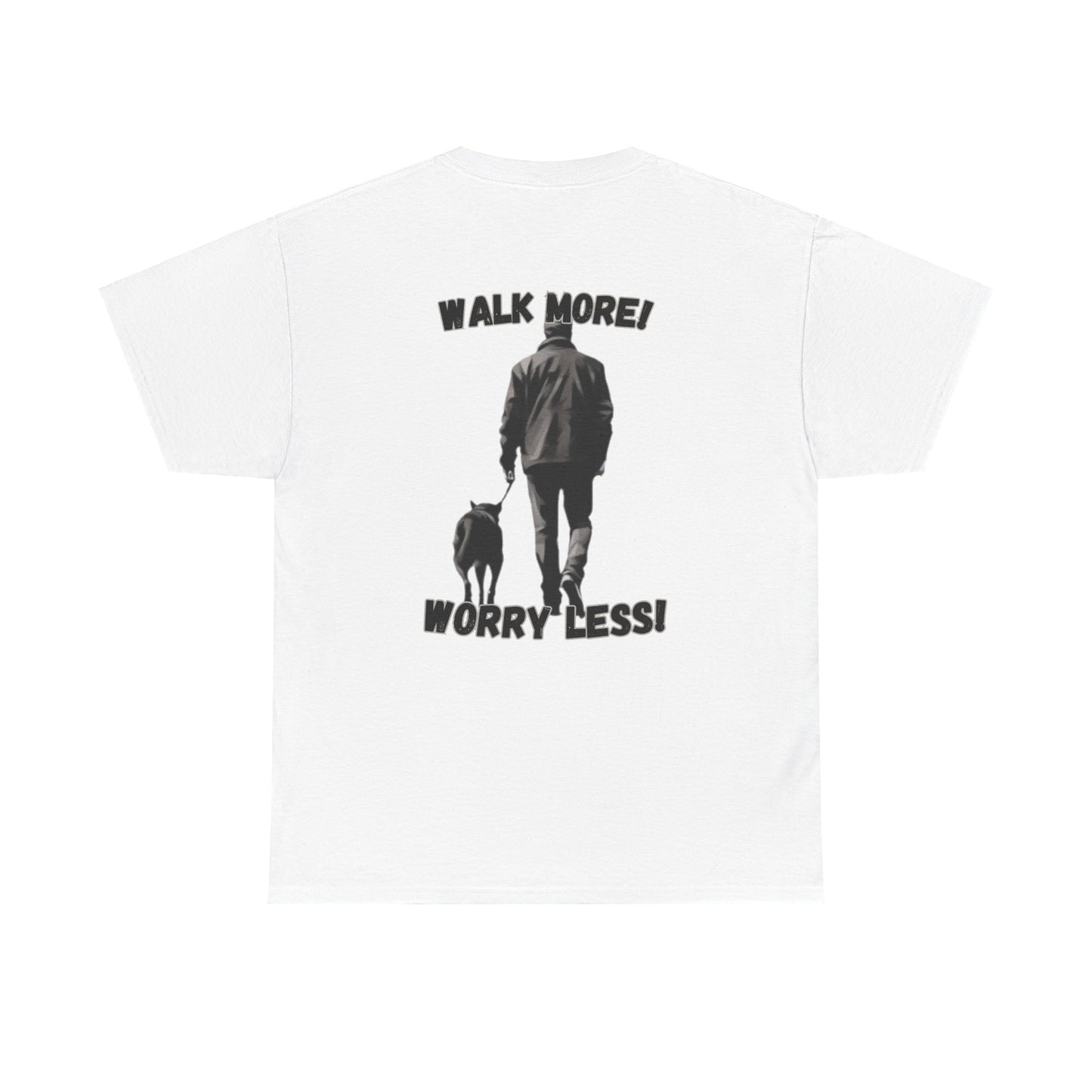 Walk More Unisex Heavy Cotton Tee