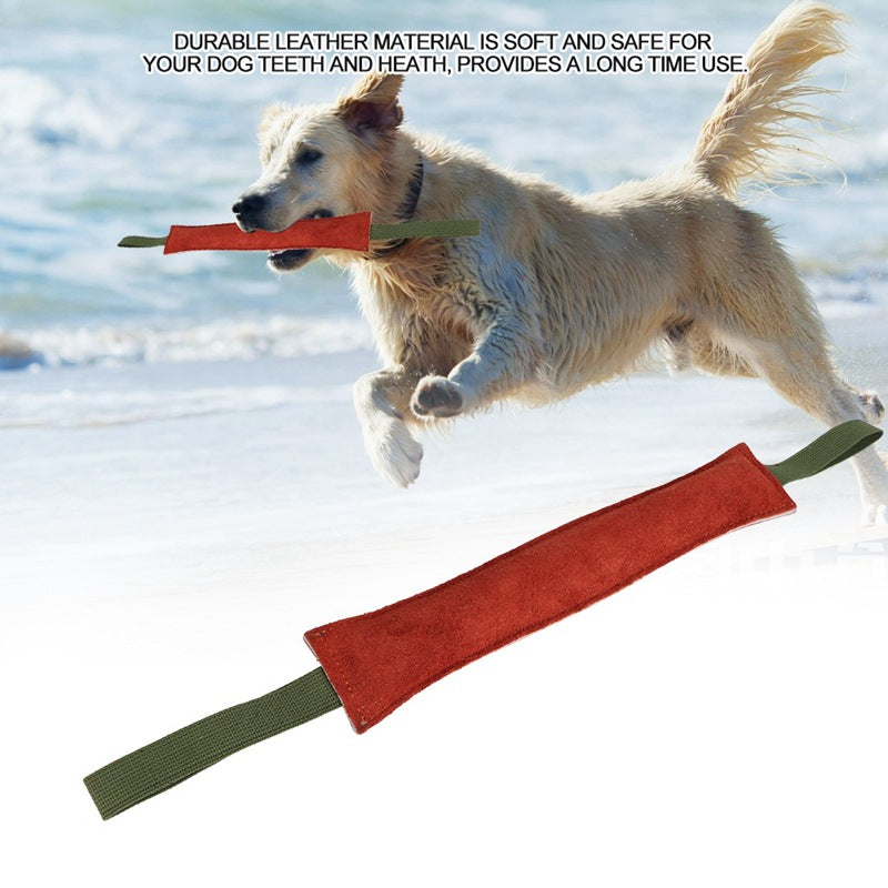 Cowhide Bite Stick for Training Dogs