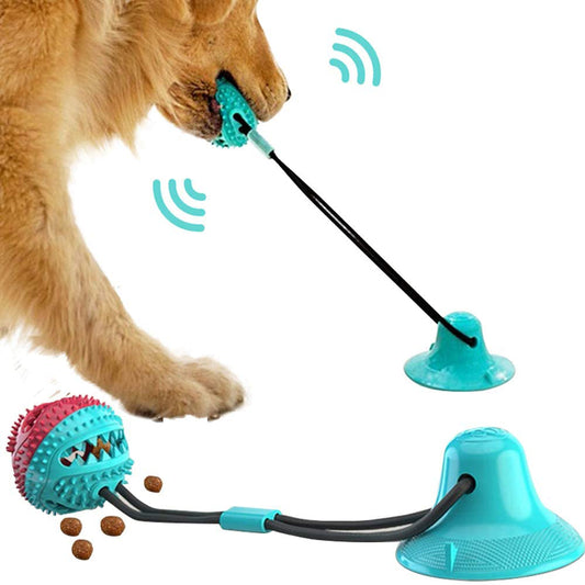Treat Ball Tug Chew Toy Teeth Cleaner for Dogs